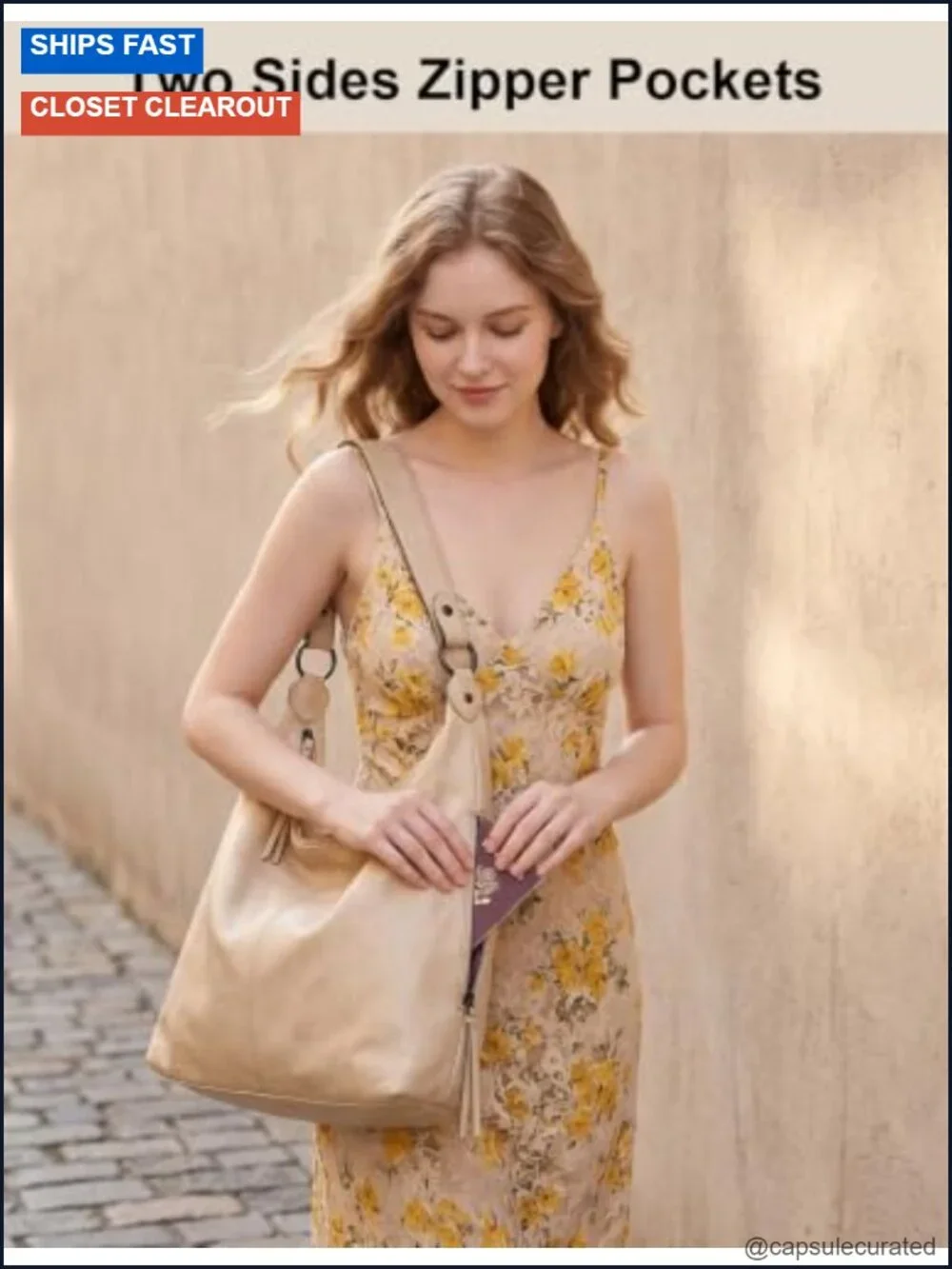 3-in-1 Hobo Crossbody Shoulder Bag PU Leather Womens Large Purse Set